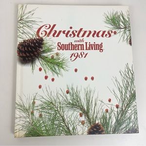 1981 Southern Living Christmas Book Hardcover Decorate Gift Recipes & More